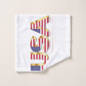Etats-Unis Drapeau Serviettes de bain Patriotique  (Gant de toilette)