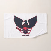 États-Unis Grand Aigle Remix Custom (Serviette à main)