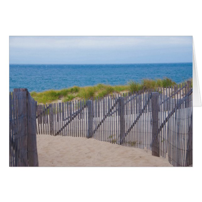 États-Unis, Massachusetts. Dunes et chemin (Devant horizontal)