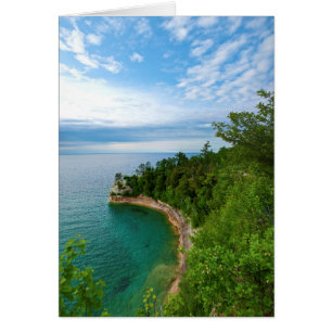 États-Unis, Michigan. Formation rocheuse Miner's C