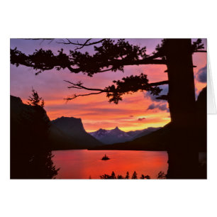 États-Unis, Montana, Glacier National Park. Paysag