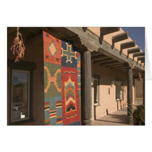 États-Unis, Nouveau-Mexique, Taos : Navaho Rug Gal