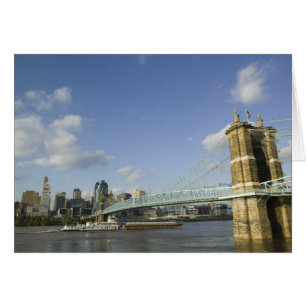 États-Unis, Ohio, Cincinnati : Roebling Suspension