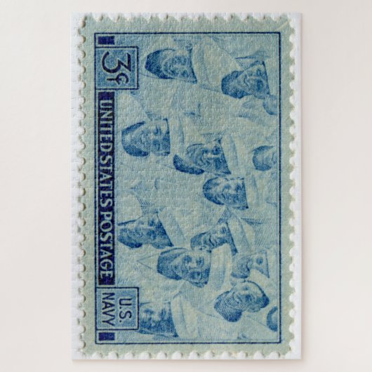 États-Unis Postage Timbre Jigsaw Puzzle (Vertical)