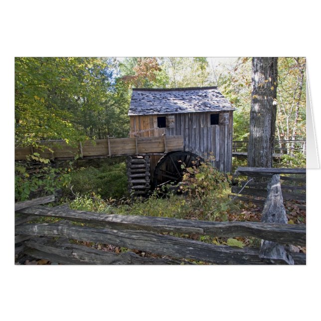 États-Unis - Tennessee. Moulin à câble dans la rég (Devant horizontal)