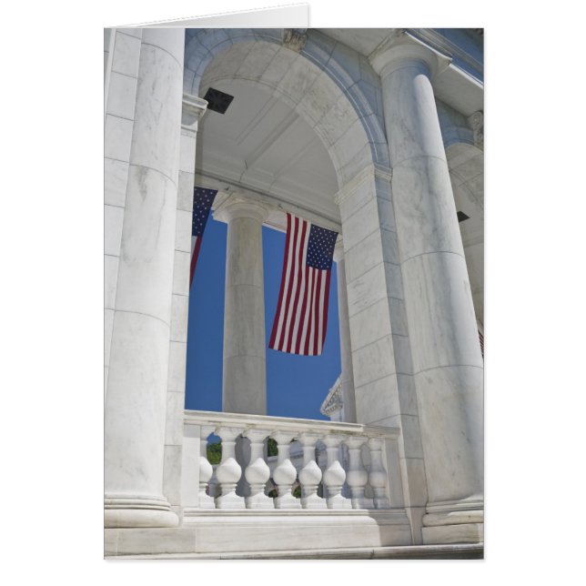 États-Unis, Virginie, Arlington. Des drapeaux amér (Devant)