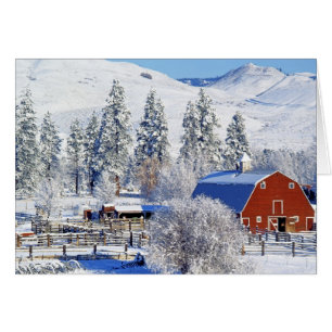 États-Unis, Washington, Methow Valley, Granges dan
