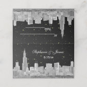 Etch Chicago Sterrenhemel DIY BG Escort Kaart #3 (Buitenkant ongevouwen)