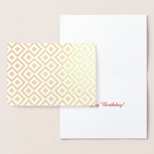 Etched Gold en White Meander Folie Kaarten (Display)