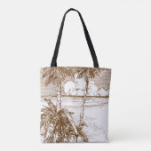 Etching Vintage modifiable dans le Sac fourre-tout (Dos)