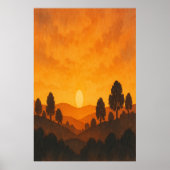 Été 10, Août Horizon, Impression saisonnière (Devant)