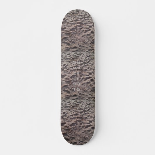 Été 2015 Sandy Beach Skateboard (Devant)