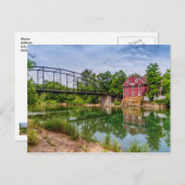 Été À War Eagle Mill Carte Postale (Devant / Derrière)