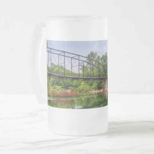 Été À War Eagle Mill Frosted Mug (Devant gauche)
