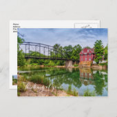 Été À War Eagle Mill Penser À Vous Carte Postale (Devant / Derrière)