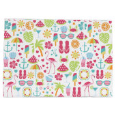 Été Amusant Grand sac cadeau (Dos)