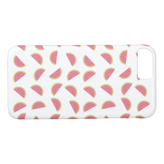été amusant pastèque motif iPhone 7 coque (Dos (Horizontal))