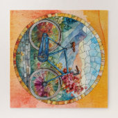 Été aquarelle Puzzle Art (Horizontal)