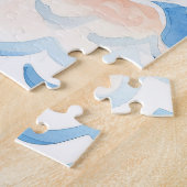 Été aquarelle Puzzle Art (Côté)