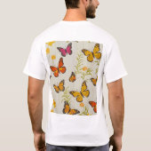 Eté Breeze Papillon T-Shirt Design (Dos)