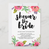 Été brillant | Invitation de douche nuptiale (Devant)