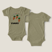 Été Carottes mignonnes Yummy (Design Recto & Verso)