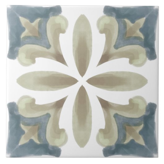 Été, Carreaux siciliens, majolica, céramique (Devant)