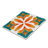 Été, Carreaux siciliens, majolica, céramique (Côté)