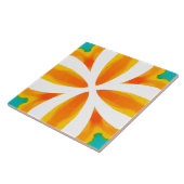 Été, Carreaux siciliens, majolica, céramique (Côté)