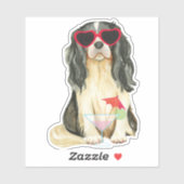 Été Cavalier Vinyl Sticker (Feuille)