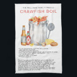 Été Crawfish Boire| Recette Serviette de thé Heirl<br><div class="desc">Les produits de la mer sont délicieux : pâtisseries, boulangerie de homard, ébouillante de homard, gâteau de langouste, ébullition à basse température, ébullition à la campagne, tourteau de poisson et rôti d'huître. Pour un cadeau unique, faites un lot de bonté directement à partir d'une des recettes précieuses de grand-mère, et...</div>