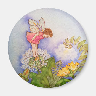 Été Dandelion Fairy Magnet