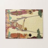 Été dans le puzzle d'art déco de la France (Horizontal)