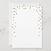 Été de carte de remerciements de melon de fête (Dos)