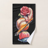 Été de softball (Serviette à main)