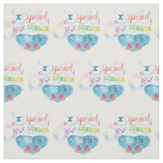 Été de tissu de patinage artistique (Échantillon)