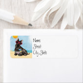 Été écossais Terrier Étiquette (En situation)