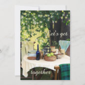 Été Famille Pays Réunion Fête Invitation (Devant)