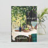 Été Famille Pays Réunion Fête Invitation (Debout devant)