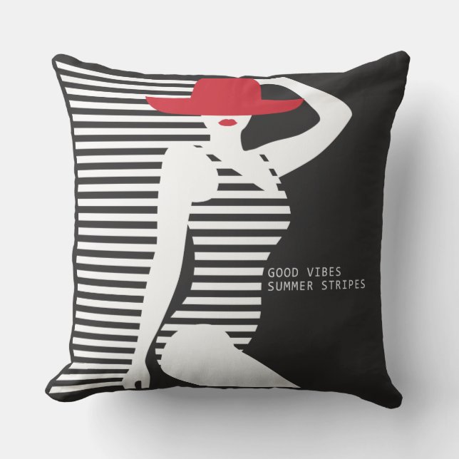 Été Femme lance des oreillers (Recto)