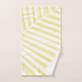 Été feuille tropicale monochromie (Serviette à main)