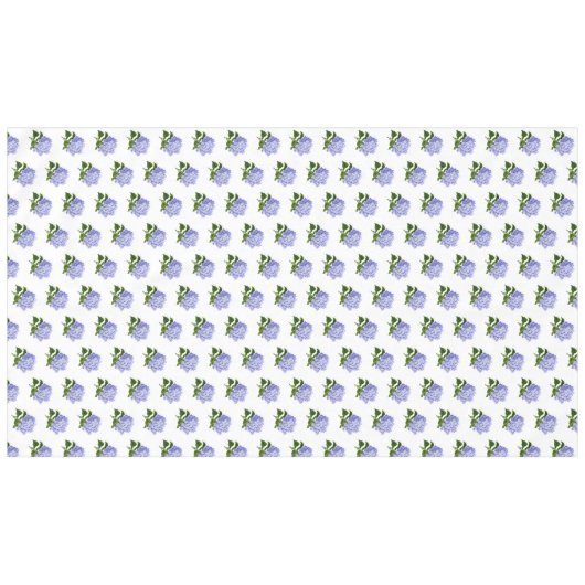 Été Floral Hydrangea Nappe (Devant (Horizontal))