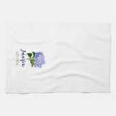Été Floral Hydrangea Serviette de cuisine (Horizontal)