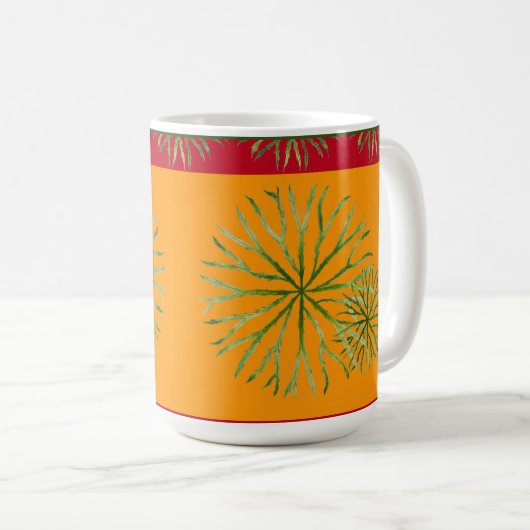 Été indien sur une Mug classique (O) (Devant droit)