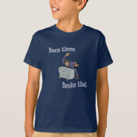 Été là a cassé ce T-shirt de types d'arts martiaux