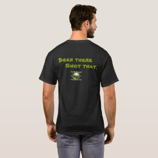 Été là - tiré que - le T-shirt des hommes foncés