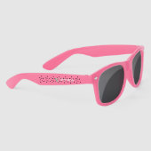 Été Lunettes de soleil Nom Tropical Monogrammé Ros (Droite)