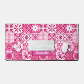 Eté majolica rouge Sicilienne Méditerranée (Clavier et souris)