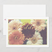 Été Matin Daisy Invitation Wedding shower (Devant / Derrière)
