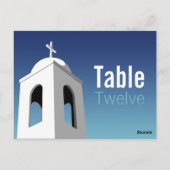 Été méditerranéen, numéro de table (Dos)